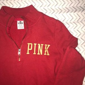 VS PINK NFL San Francisco 49ers Half ZIP
